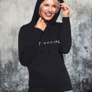Sudadera Chica Antisocial Friends