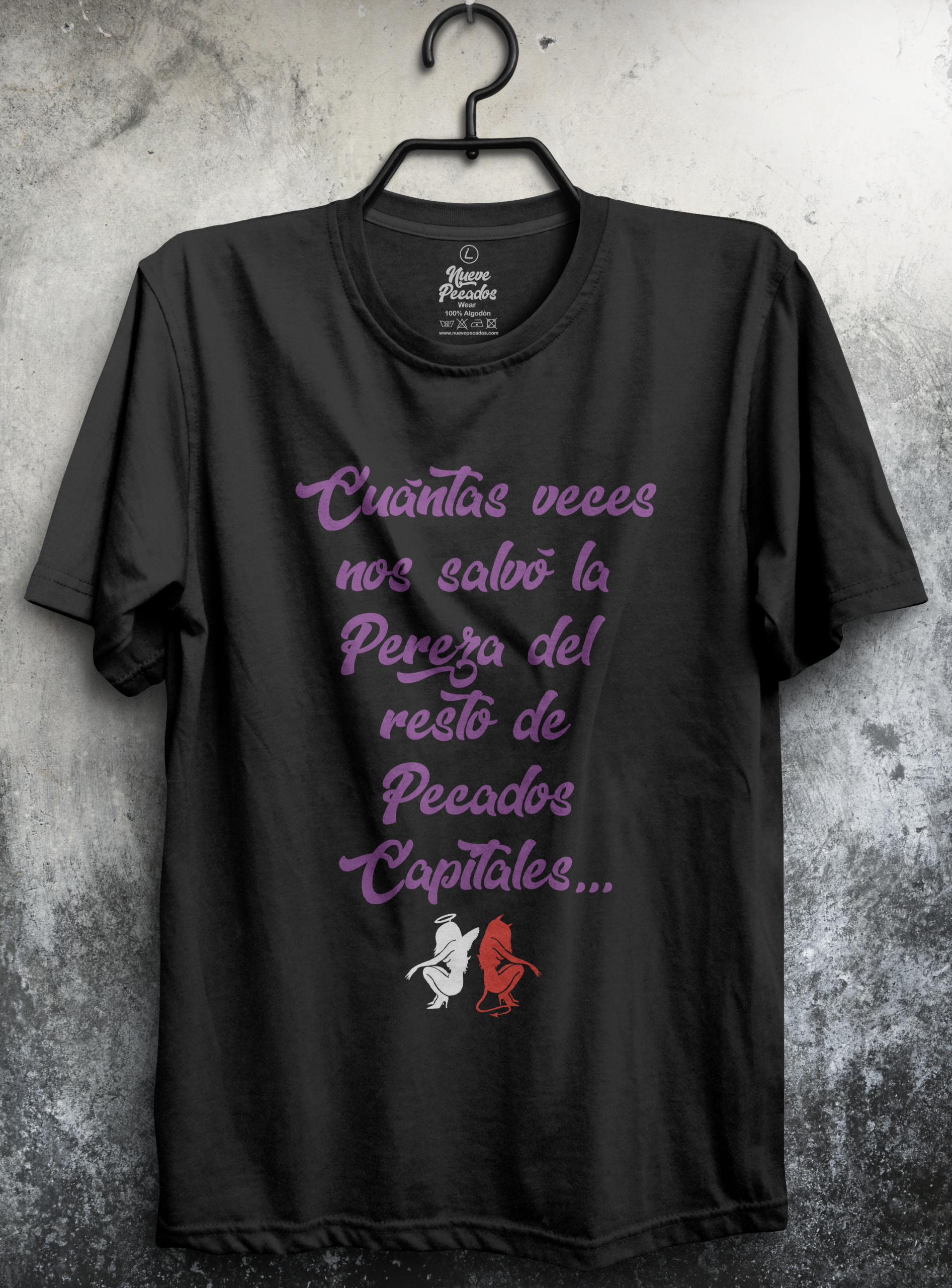 Camiseta Unisex Manga Corta Bendita Pereza
